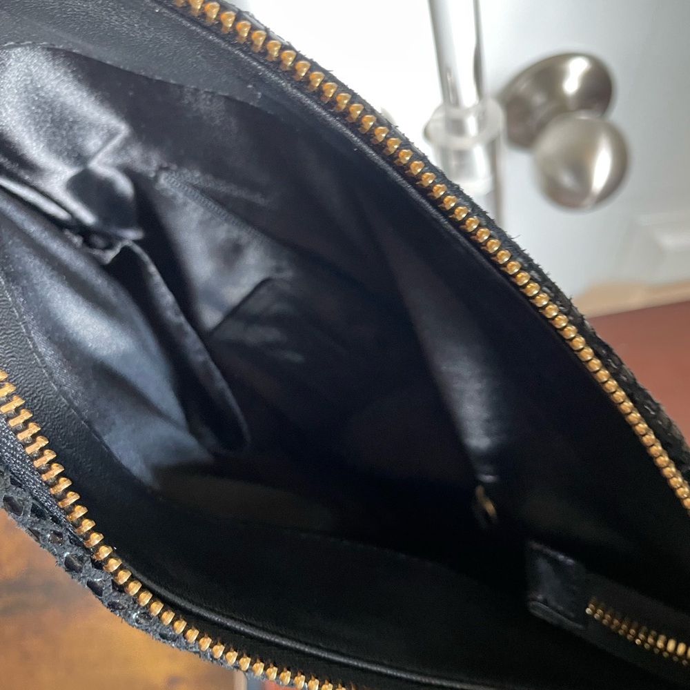 Coach NWT Black Ashley Hippie Leather Bag - Picture 6 of 10